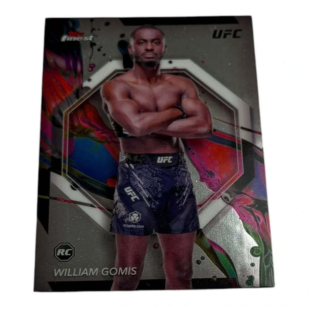 2024 Topps Finest UFC William Gomis Rookie Card RC #82 Common Featherweight